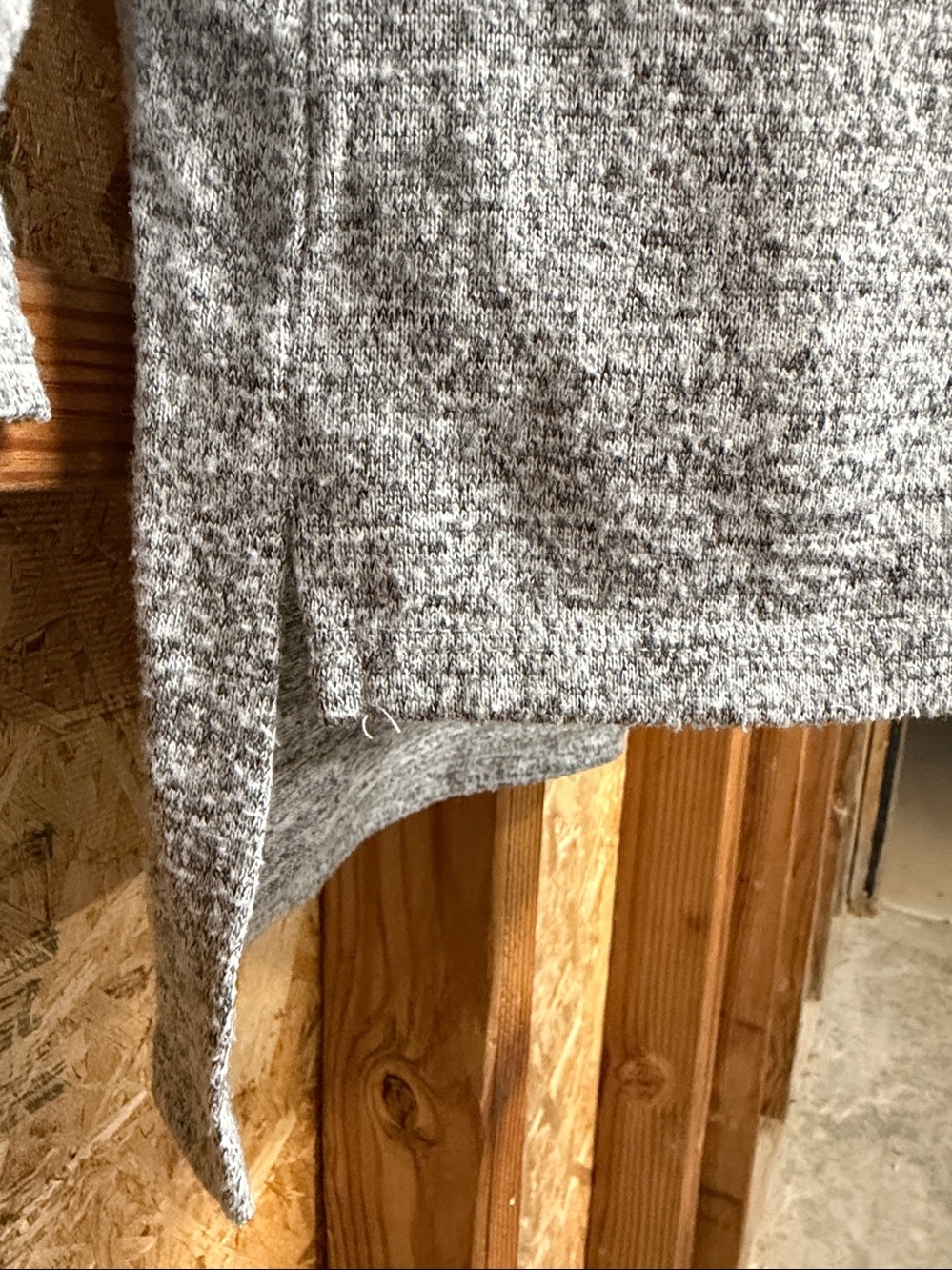 Copper Key Grey Open-Front Women’s Sweater Cardigan - Picture 3 of 6